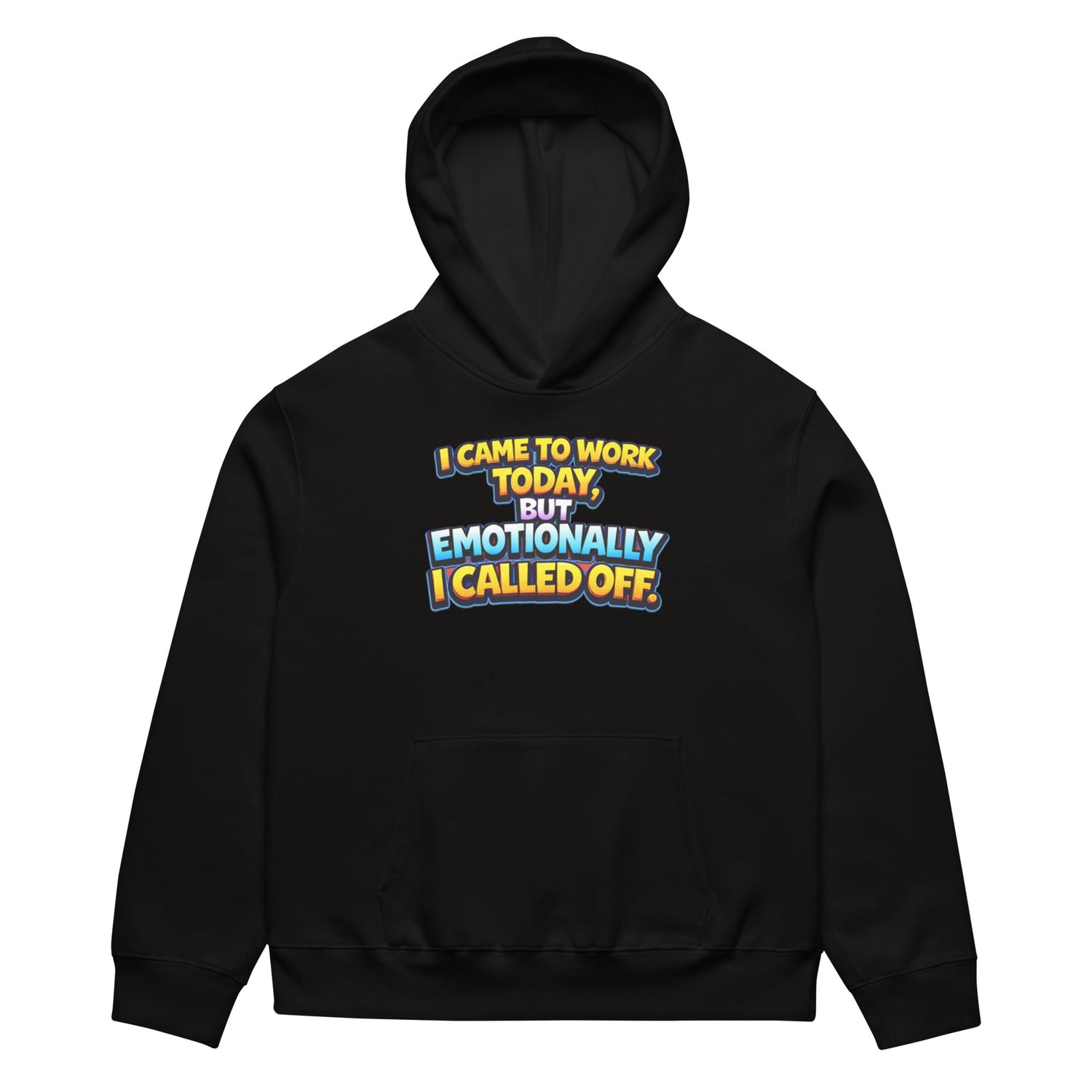 Funny Unisex Black Hoodies