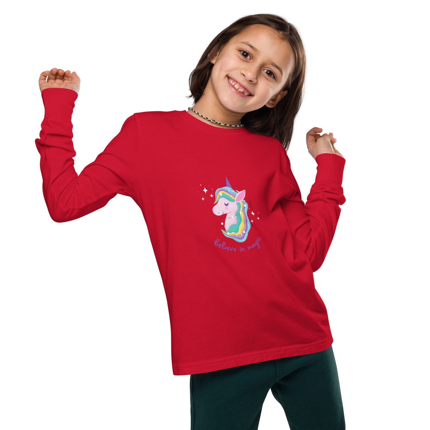unicorn red shirt