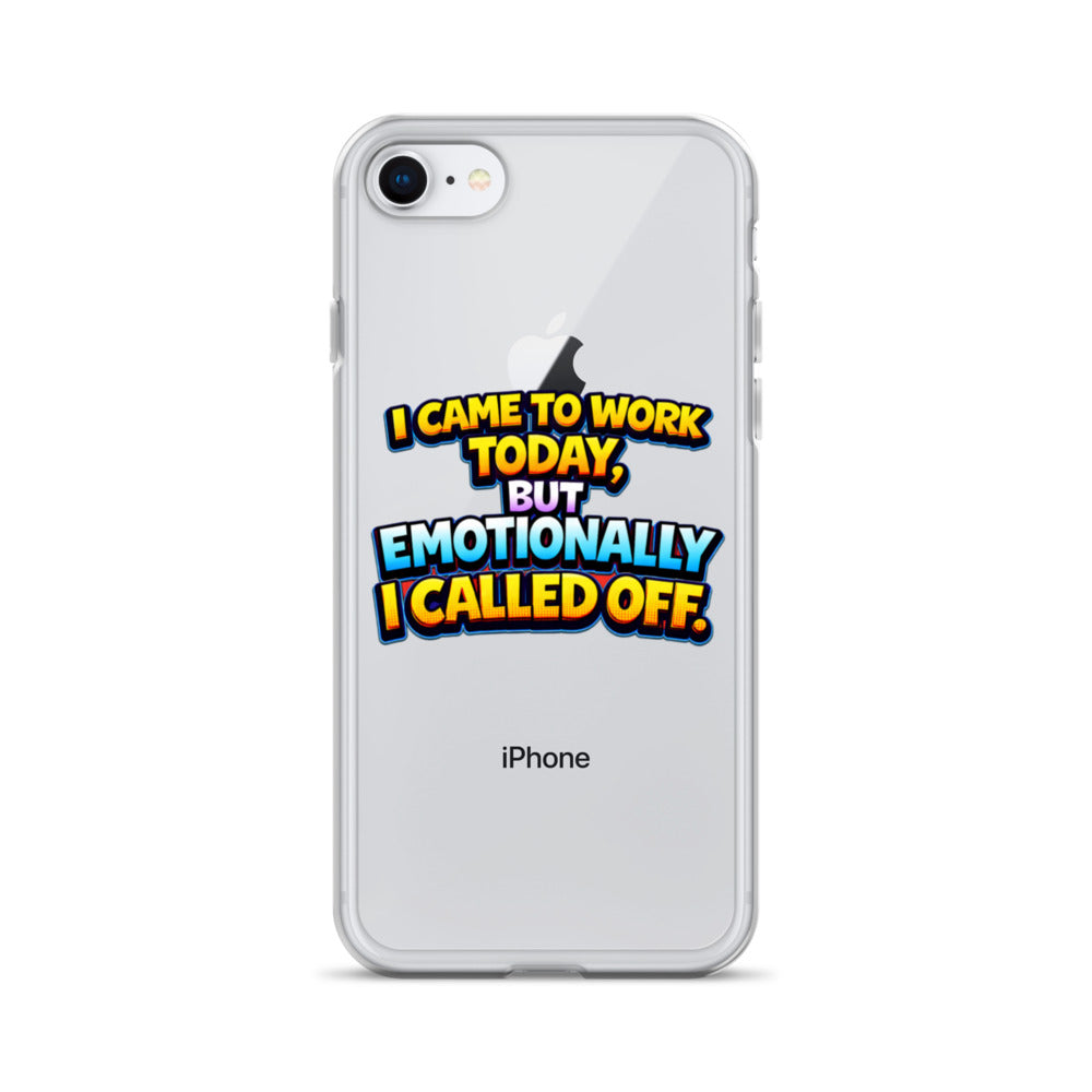 Product mockup funny iPhone case back view