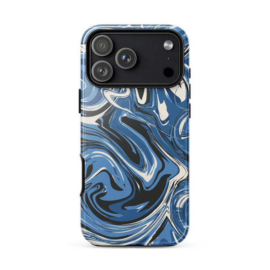 Product mockup tough iPhone case back view